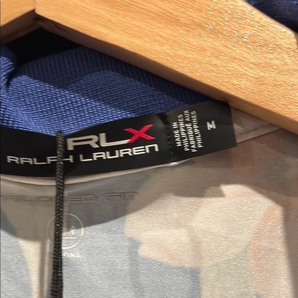 RLX Ralph Lauren Women's Blue Floral Sleeveless Golf/Tennis/Pickleball Top NWT - Picture 2 of 11